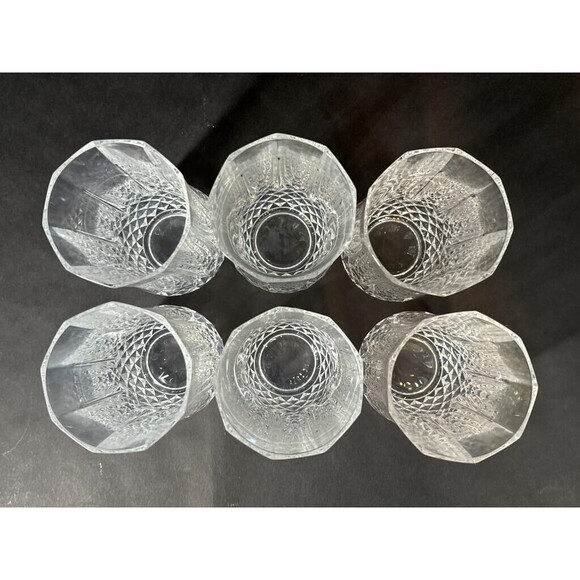 Cristal d'arques Longchamp J.G. Durand Crystal Champagne Bucket France w/Glasses - Picture 6 of 9